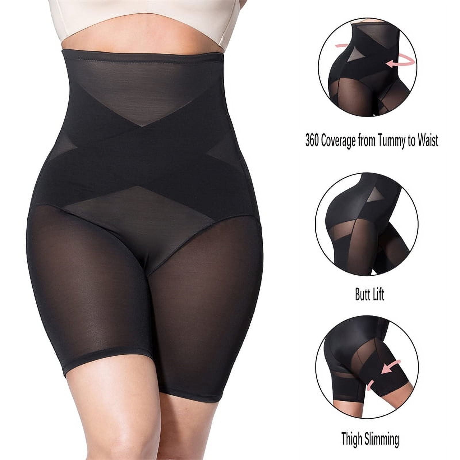Cross Compression Abs Shaping Pants Booty High Waisted Shaper for