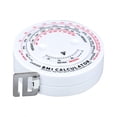 thumbnail image 3 of DEWIN Measuring Tape, Tape Measuring Body Mass Index Round Fat Measurement Measure Fitness Measuring Body Retractable Tape 1 Pcs, 3 of 8