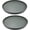 Gray, variant on Ceramic Plant Saucer Tray 2 Pcs 6.4 Inch White, 6.4" OD x6.02 ID x0.9 Deep| Fits Flower pots Bottom≤ 6", Heavy Duty Glazed Round Planter Drip with Catch Basin for Indoor Outdoor Plants