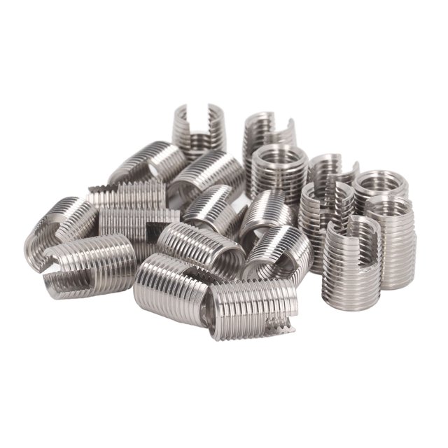 Inserto De Reparación De Rosca Ranurada, Inserto De Rosca Autorroscante Eficiente De 20 Piezas De Rosca Macho De 22 Mm M16 X 1,5 Para La Industria De La Construcción Naval