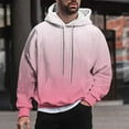 thumbnail image 3 of Iyufng Mens Hooded Sweatshirts,Hoodies for Men,Men Casual Fashion Hooded Sweatshirts Round Neck Print Pullover Long Sleeve Tops Sweatshirt,Mens Hoodies Pullover, 3 of 6