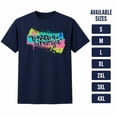 thumbnail image 5 of Graffiti Crown Graphic T-Shirt, Unisex Classic Fit Cotton Tee, 5 of 9