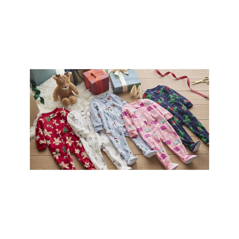 Carters Mine Penguin Print Footed Pajama Sizes 0/3M-5T