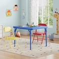 thumbnail image 4 of Towallmark Juego de 3 Piezas - Mesa y Sillas Plegables para Niños | Multiusos para Comedor, Guardería, Aula y Actividades, multi color, 4 of 8