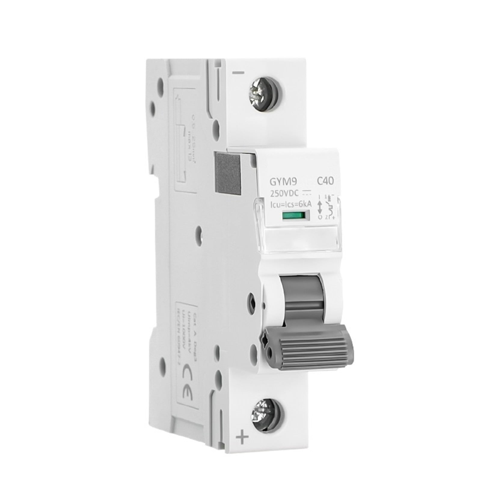 circuit breaker DC MCB 6KA 1P 250VDC Mini Circuit Breaker 6A 10A 16A 20A 25A 32A 40A 50A 63A Solar MCB Din Rail