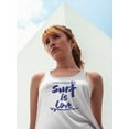 thumbnail image 2 of Surf Is Love! Tank Women -Image by Shutterstock, Female x-Large, 2 of 4