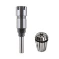 thumbnail image 1 of 1/4 Inch Shank ER16 Router Collet Extension Rod Collect Chucks Adapter with 6.5mm Spring Collet Set for CNC Milling Lathe Tool, 1 of 5
