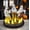 Ghostly Ensemble Trio Lighted Spooky Home Figurine, 5.5" Led Haunted Halloween Ghost Statue, variant on Ominious Black Cat Wizard Figurine, 7" Solar Light Gothic Yard Statue Decor
