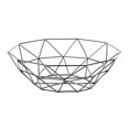 thumbnail image 3 of PENGXIANG Geometric Fruit Vegetable Wire Basket Metal Bowl Kitchen Storage Desktop Display, 3 of 4