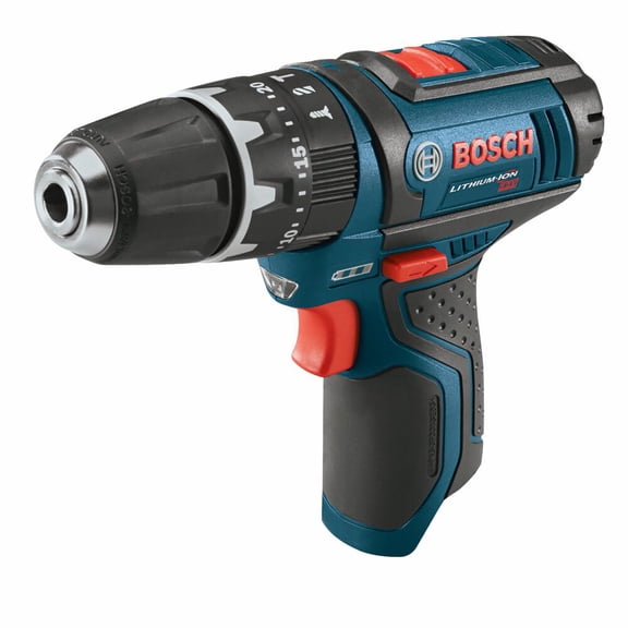Bosch Genuine 12V Max 3/8" Hammer Drill/Driver (Bare Tool) - PS130N