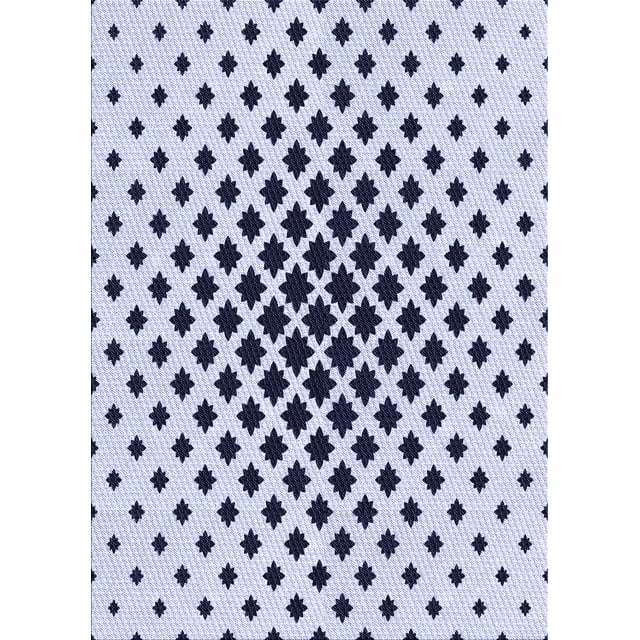 Ahgly Company Tapis Rectangulaire d'Intérieur Lavable en Machine Lavande Bleu Transitionnel, 8 Pieds x 10 Pieds