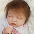 thumbnail image 4 of Baby Reborn Doll, vinilo de silicona, 55 cm, con ropa y accesorios, 4 of 4