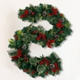 thumbnail image 6 of PALIFEUR 8.8ft Christmas Garlands - Red Berries Pine Garland for Christmas Decorations, Faux Greenery Pine Christmas Garlands for Mantle Fireplace Holiday Party Decor, 6 of 7