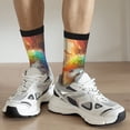 thumbnail image 6 of Fuzoiu Rainbow Lamb Breakfast Print Athletic Crew Socks for Men & Women,Casual Crew Socks,Above Ankle Crew Socks for Business, Casual, 6 of 6