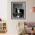 thumbnail image 3 of Historic Framed Print, [Anthony J. Drexel, Jr., millionaire aviator, half-length portrait, standing, facing forward, wearing cap], 17-7/8" x 21-7/8", 3 of 9