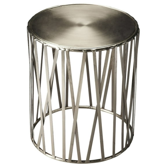 Butler Specialty Industrial Chic Kruse End Table In Iron