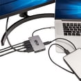 thumbnail image 3 of Estación de acoplamiento Tripp Lite U442-DOCK6-GY USB-C de doble pantalla, 3 of 3
