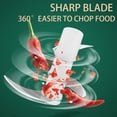 thumbnail image 2 of Multi-chopper Electric Kitchen Mini Garlic Chopper Fruit Onion Cutter, 2 of 5