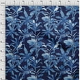 thumbnail image 4 of oneOone Cotton Poplin Dark Blue Fabric Tropical Animal Sewing Craft Projects Fabric Prints By Yard 56 Inch Wide, 4 of 4