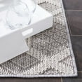 thumbnail image 4 of SAFAVIEH Global Guliana Geometric Area Rug, Grey/Ivory, 6'7" x 6'7" Round, 4 of 10