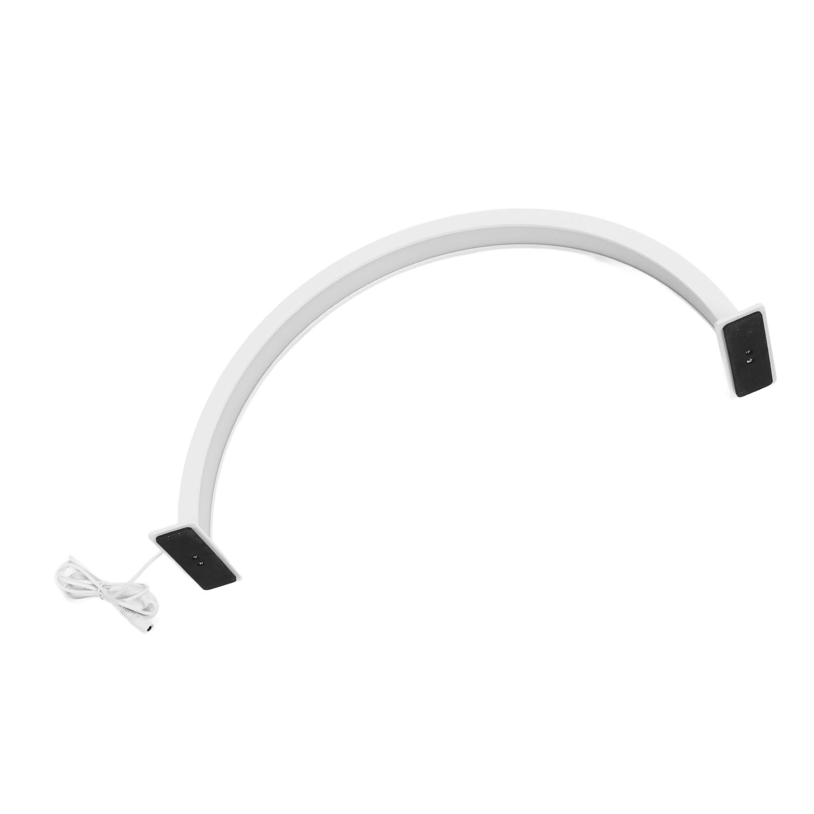 Half Moon Desk Lamp, 3 Color Temperature LED Half Moon Light  For Eyebrow Tattooing US Plug