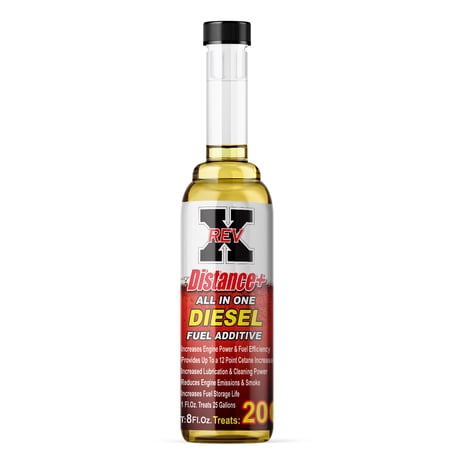 REV-X Distance+ All-in-One Diesel Additive - 8 fl. oz.