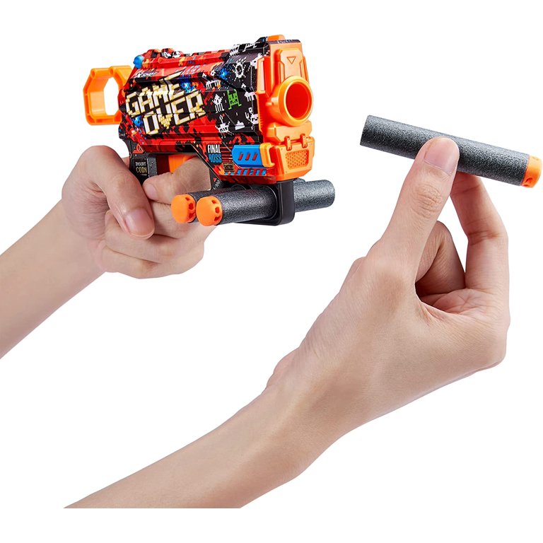 X-Shot SKINS Double Dread Double Menace Dart Blaster Combo Pack by