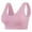 Pink, variant on Penkiiy Sports Bras for Women Women's Classic Back Yoga Sports Bra Without Steel Rings Running Fitness Large Sports Bras Pink Bras