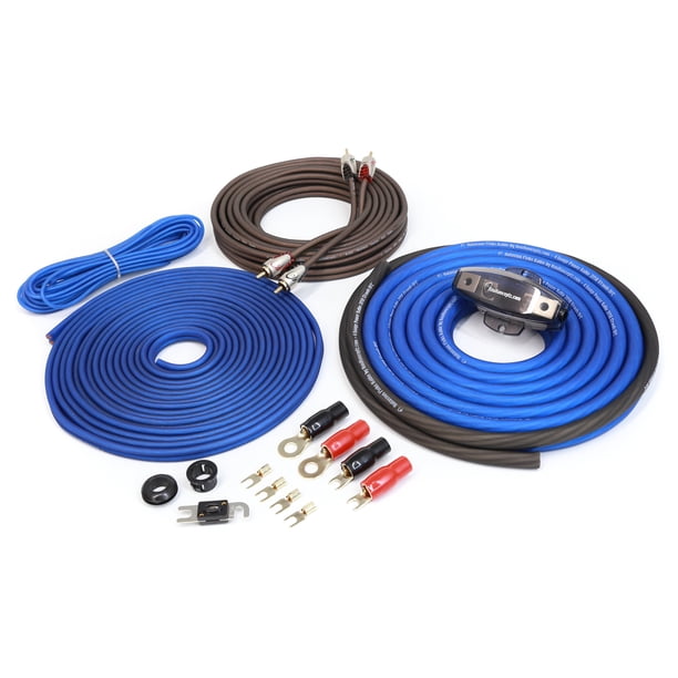 Kit de instalación de amplificador OFC de calibre 4 KnuKonceptz Kolossus