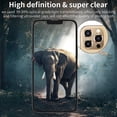 thumbnail image 5 of For Apple iPhone 154 Pro / iPhone 15 Pro Max Metal Ring Crystal Tempered Glass Camera Len Protector Cover Gold, 5 of 6