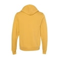 thumbnail image 3 of BELLA + CANVAS - Sponge Fleece Hoodie - 3719 - Heather Mustard - Size: XL, 3 of 3