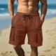 thumbnail image 1 of Ceisia Men's Relaxed Vacation-style Cargo Gift Casual Shorts Lightweight 3D Pockets Multi-Color, 1 of 7