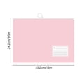 thumbnail image 3 of Qiopertar A4 Zipper File Bag, Large Capacity Waterproof Document Organizer for Office, Plastic Storage Folder for Business Card Receipts, 3 of 6
