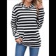 thumbnail image 3 of Camisas de Larga para Mujer, Sudaderas con Capucha y Bolsillo Tipo Canguro, Sudaderas de Otoño. y Negro S, 3 of 10