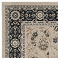 thumbnail image 4 of SAFAVIEH Lyndhurst Janel Traditional Bordered Area Rug, Light Beige/Anthracite, 8'11" x 12', 4 of 6