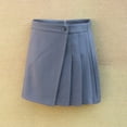 thumbnail image 1 of EADODO Falda Tejida Gris con Flores, 1 of 7