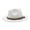 White, variant on EnJoCho 2024 Sumemr Women Fishing Hat Windfall Men & Women Vintage Wide Brim Fedora Hat With Belt Buckle