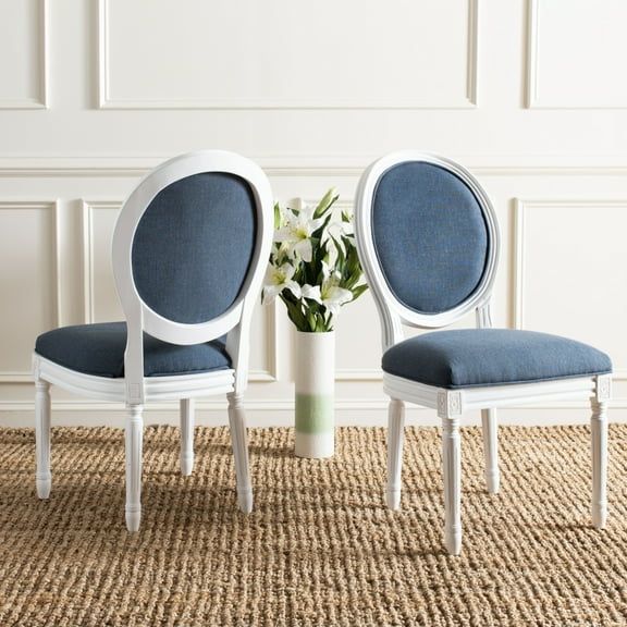 SAFAVIEH Holloway French Brasserie Oval Side Chair, Set of 2