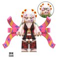 thumbnail image 3 of 8-Piece Anime Warrior Building Block Set - Collectible Action Figures for Fans, OPP Bag Packaging, 3 of 9