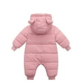 thumbnail image 4 of KVPLBQFD Baby Tracksuit Toddler Boy and Onesie for Boys Girl Long-sleeved Hooded down Cotton One-piece Crawling Suit with Extra Pile for 0 to 18 Months 5t Boy Clothes, 4 of 4