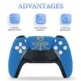 thumbnail image 4 of Silver Badge PS5/PS5 Slim Digital Disc Skin Sticker For Console And Controller Skins, 4 of 7