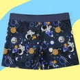 thumbnail image 2 of MEZZALL Cute Cartoon Breathable Boys Swim Trunks Swimwear For Kids Comfortable Square Leg Swimming Shorts For Boys Ages 4 12, Navy, 5-7, 2 of 3