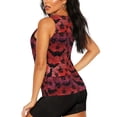 thumbnail image 3 of Fotbe Bats And Spiders Blusas Sin Mangas para Mujer – Estilo Casual, Corte Suelto, Slim-Fit, Cuello Redondo Deportivo, Tops de Verano para Gimnasio y Yoga-X-Large, 3 of 7