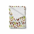 thumbnail image 2 of Ice Cream Soft Flannel Fleece Blanket, Frozen Desserts in Wafer Cone Glazed Eskimo with Whipped Cream Chocolate Sundae, Cozy Plush for Indoor and Outdoor Use, 70" x 90", Multicolor, by Ambesonne, 2 of 6
