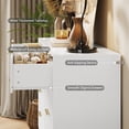 thumbnail image 5 of Sunvasagoo Fluted 8-Drawer Dresser for Bedroom, 55" Wide Modern Minimalist Chest of Wooden Drawers, Wide Clothes Storage Organizer, 5 of 8