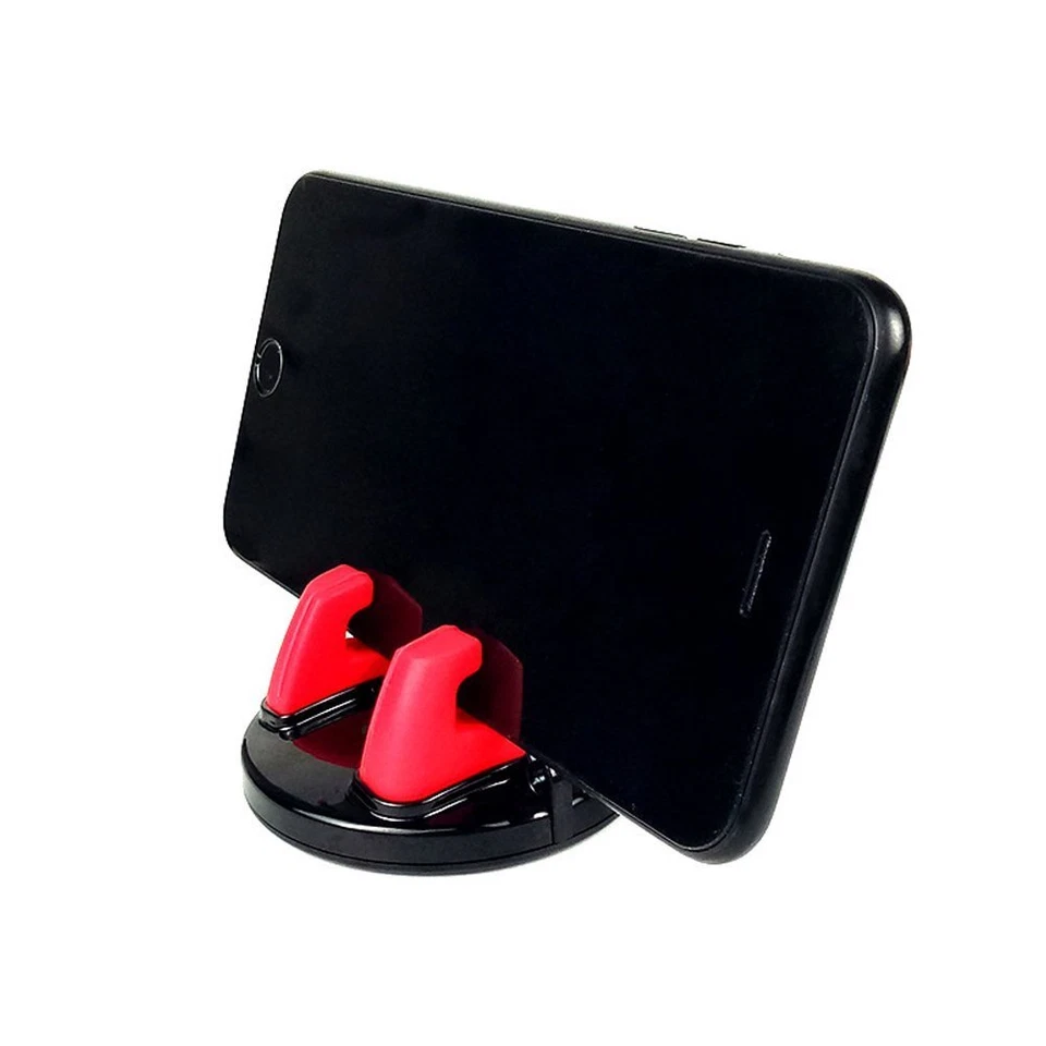 2 Packs Phone Holder 360 Rotate Stand For Phone Gps Mount For Car, Office & Home