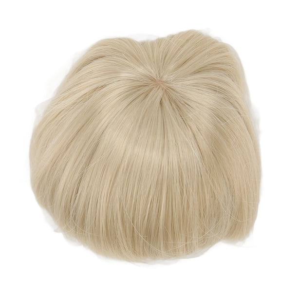 Peluca De Muñeca Corta Y Recta Con Flequillo, Pelo De Seda Suave De Alta Temperatura Y Cuero Cabelludo De Simulación Para Muñecas De 1/6 De 15,5 A 17 Cm 6,1 A 6,7