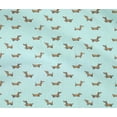 thumbnail image 4 of oneOone Tissu en Coton Flex Imprimé Teckel pour Couture Largeur 40 Pouces, 4 of 4