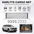 thumbnail image 2 of Envelope Style Cargo Net for Kia Sportage 2023 2024 2025, Elastic Rear Trunk Cargo Net for 2025 Sportage Accessories Heavy Duty Nylon Mesh Storage Netting Organizer with Metal Hooks, 2 of 9