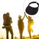 thumbnail image 5 of 2 piezas de sombrero de visera de verano para mujer, protección UV, gorras de viaje ligeras, gorra de tenis de golf al aire libre, visera de playa, gorra deportiva..., 5 of 5
